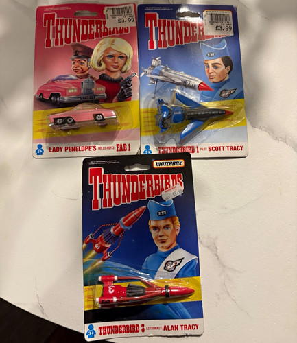 Thunderbirds matchbox 1992 job - matchbox,